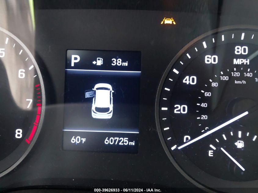 2019 Hyundai Tucson Se VIN: KM8J2CA46KU969858 Lot: 39626933