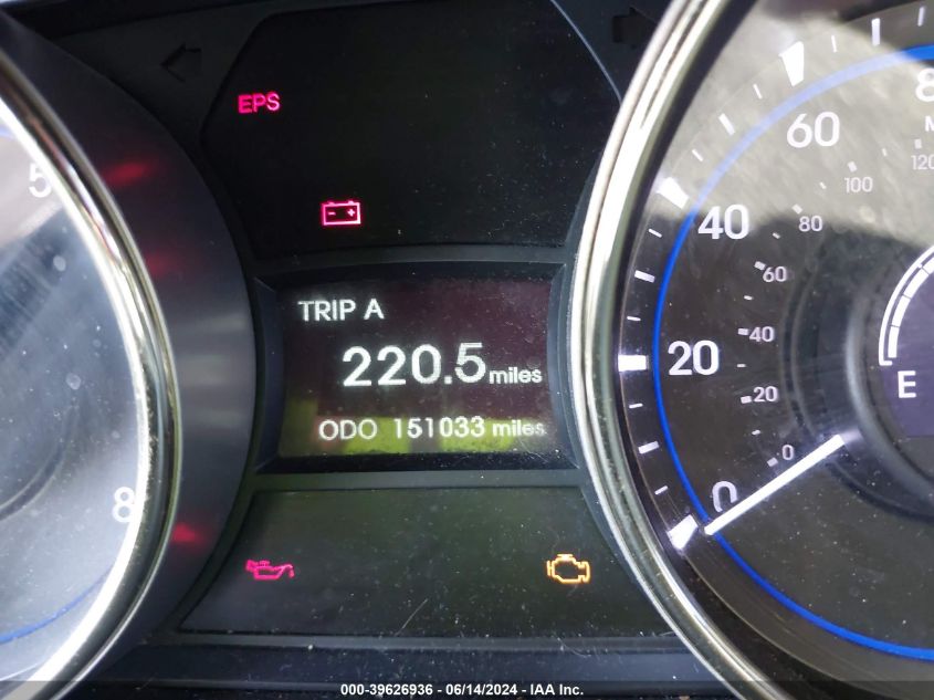 2013 Hyundai Sonata Se 2.0T VIN: 5NPEC4AB6DH653834 Lot: 39626936