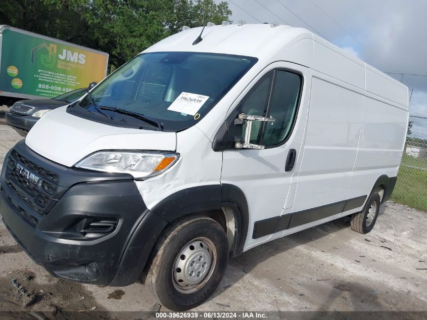 2023 Ram Promaster 2500 High Roof 159 Wb VIN: 3C6LRVDG7PE560792 Lot: 39626939