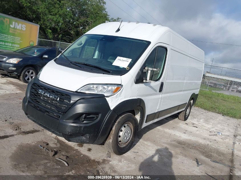 2023 Ram Promaster 2500 High Roof 159 Wb VIN: 3C6LRVDG7PE560792 Lot: 39626939