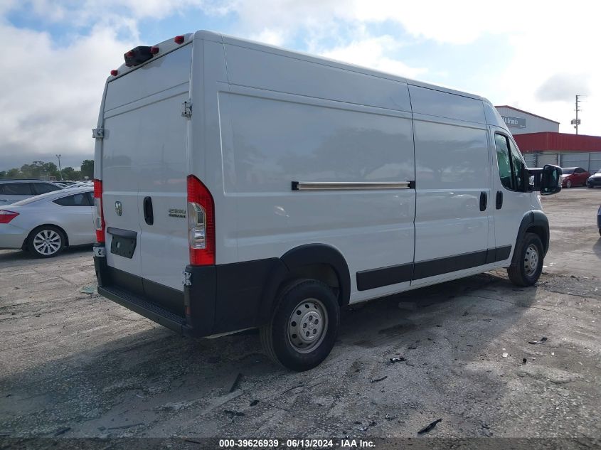 2023 Ram Promaster 2500 High Roof 159 Wb VIN: 3C6LRVDG7PE560792 Lot: 39626939