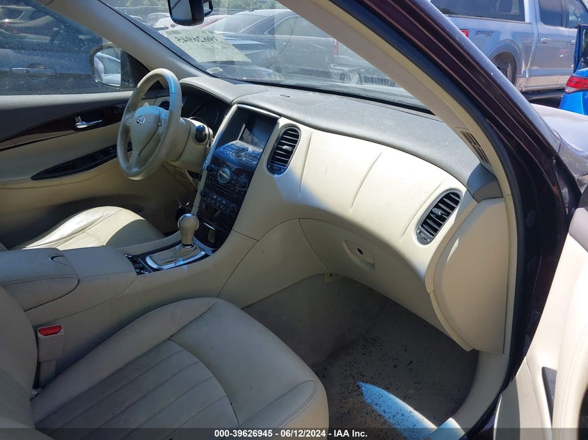 2012 Infiniti Ex35 Journey VIN: JN1AJ0HR6CM450207 Lot: 39626945