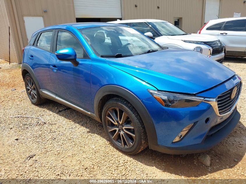 2017 Mazda Cx-3 Grand Touring VIN: JM1DKFD7XH0173896 Lot: 39626951