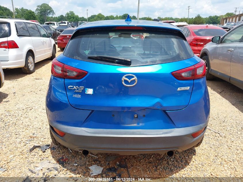 2017 Mazda Cx-3 Grand Touring VIN: JM1DKFD7XH0173896 Lot: 39626951