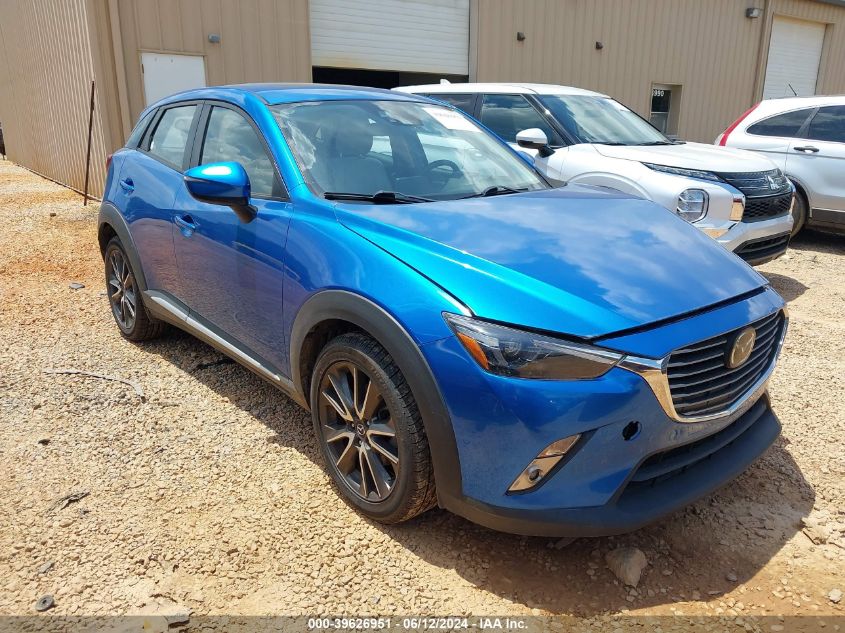 2017 Mazda Cx-3 Grand Touring VIN: JM1DKFD7XH0173896 Lot: 39626951