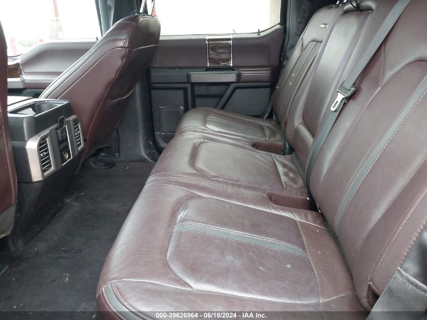 2016 Ford F-150 Platinum VIN: 1FTEW1CG1GFD19742 Lot: 39626964