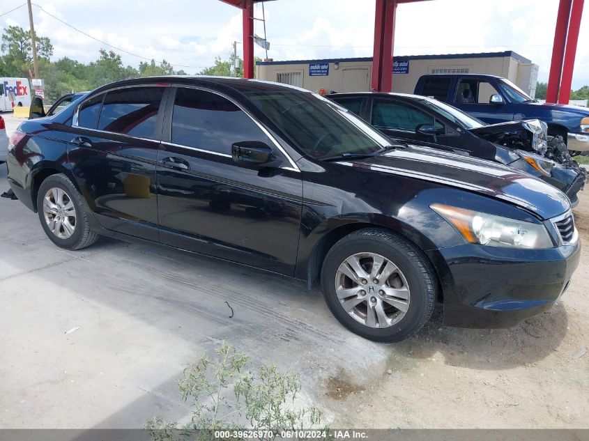 2009 Honda Accord 2.4 Lx-P VIN: 1HGCP26459A018310 Lot: 39626970