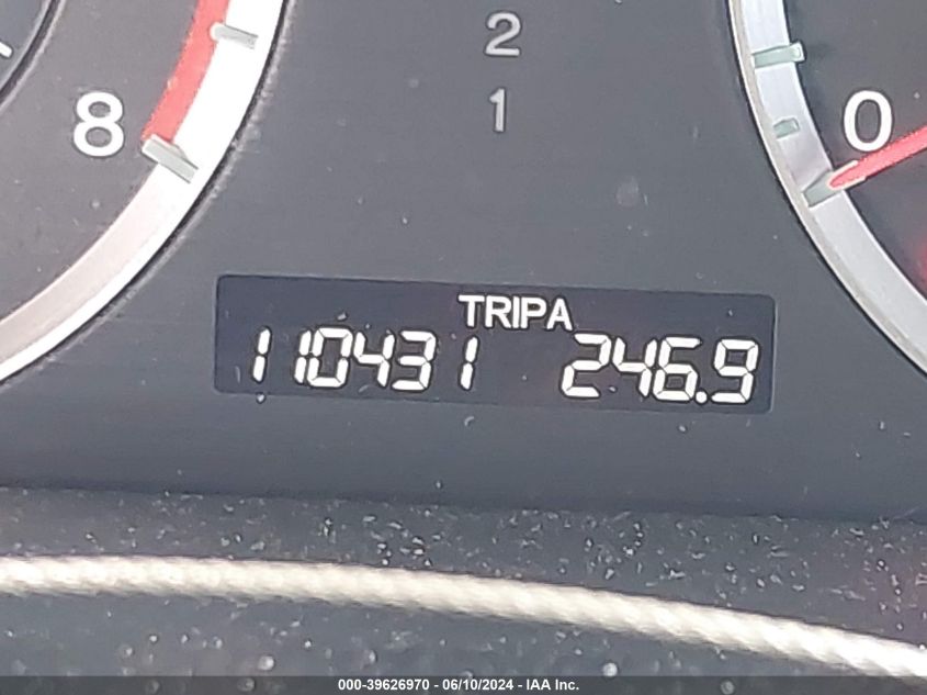 2009 Honda Accord 2.4 Lx-P VIN: 1HGCP26459A018310 Lot: 39626970