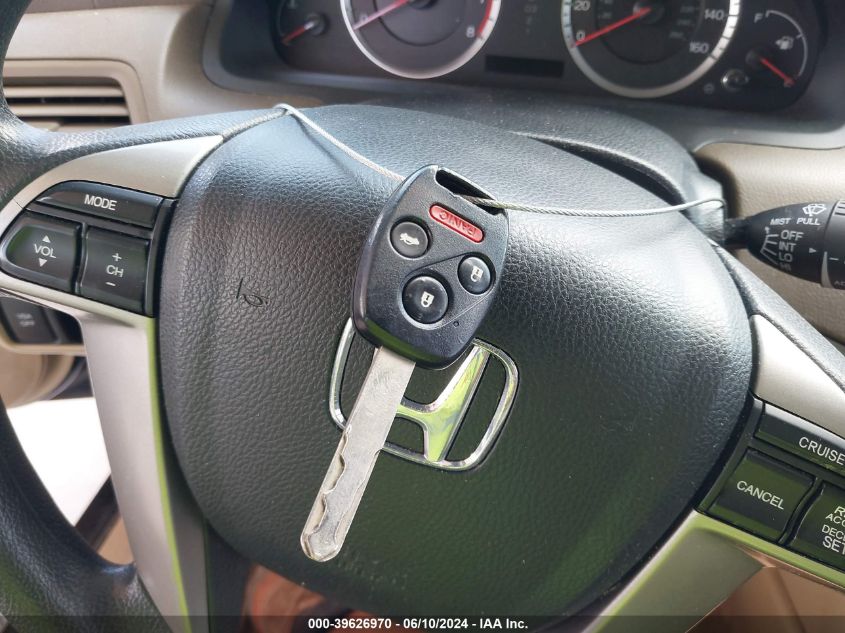 2009 Honda Accord 2.4 Lx-P VIN: 1HGCP26459A018310 Lot: 39626970