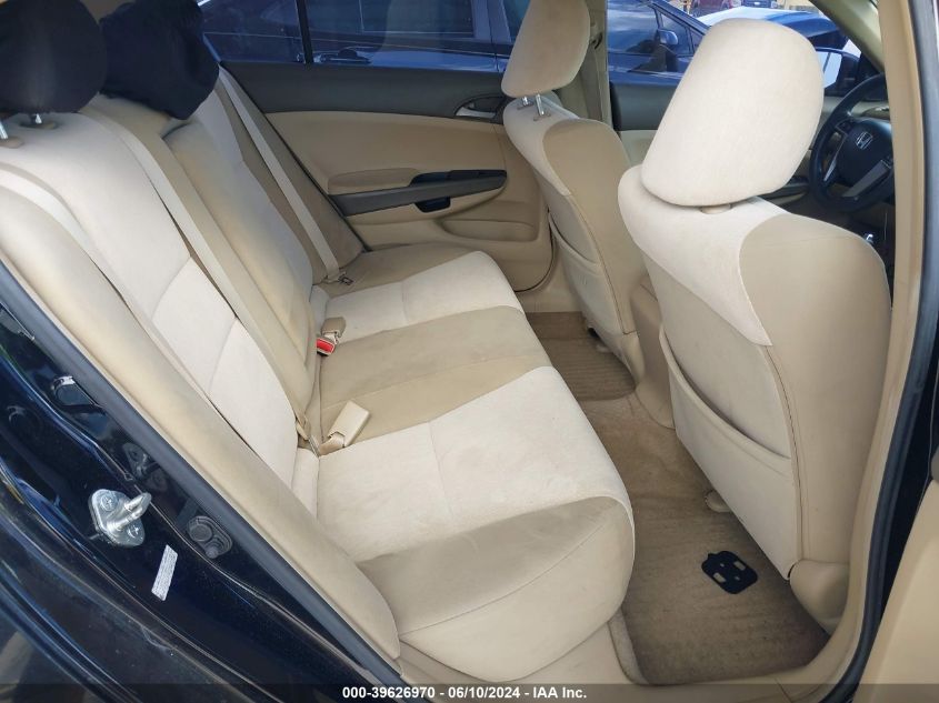 2009 Honda Accord 2.4 Lx-P VIN: 1HGCP26459A018310 Lot: 39626970