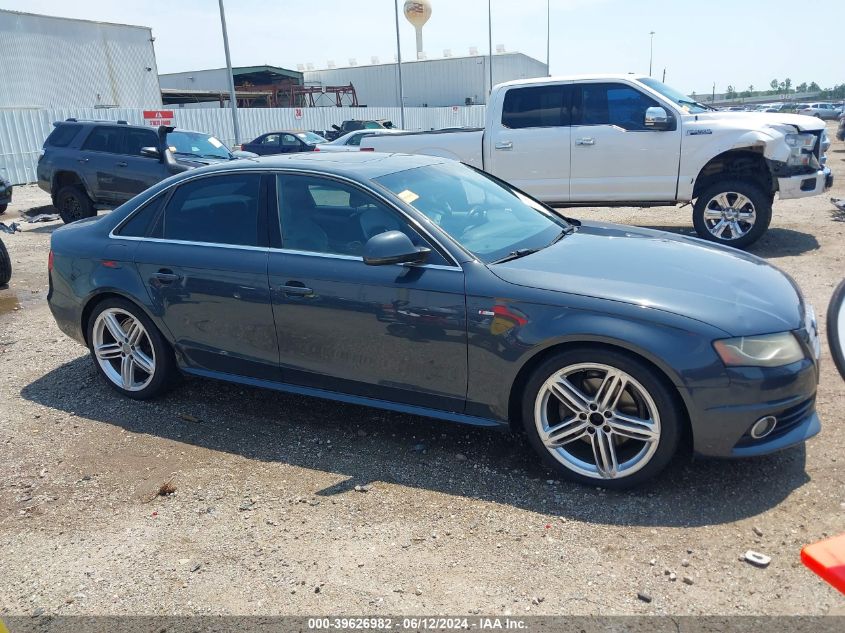 2009 Audi A4 2.0T Premium VIN: WAUMF78K99N045966 Lot: 39626982