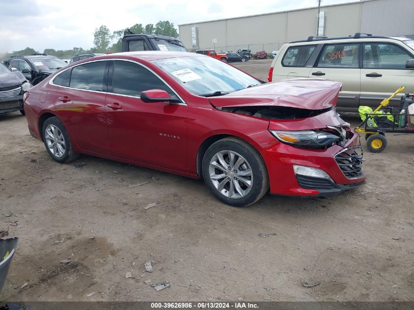 2021 Chevrolet Malibu Fwd Lt VIN: 1G1ZD5ST4MF061542 Lot: 39626986