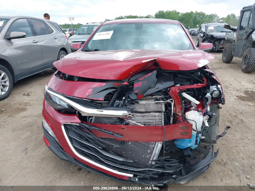 2021 Chevrolet Malibu Fwd Lt VIN: 1G1ZD5ST4MF061542 Lot: 39626986