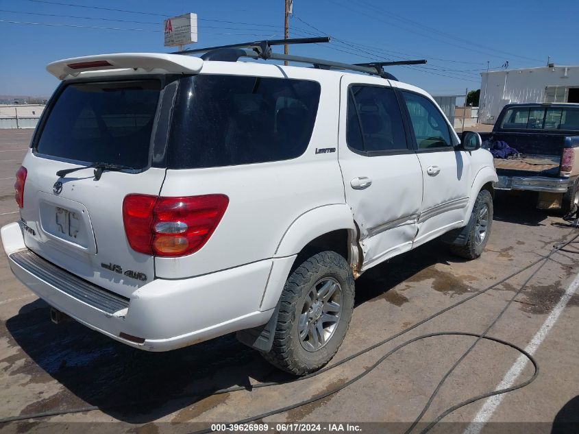 5TDBT48AX4S223038 2004 Toyota Sequoia Limited V8