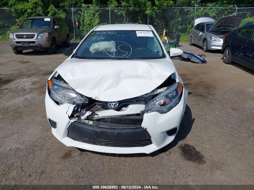 2016 TOYOTA COROLLA L/LE/LE PLS/PRM/S/S PLS - 2T1BURHE0GC513833