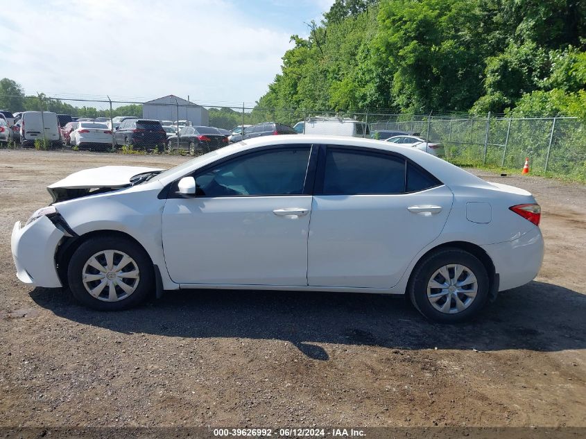 2016 TOYOTA COROLLA L/LE/LE PLS/PRM/S/S PLS - 2T1BURHE0GC513833