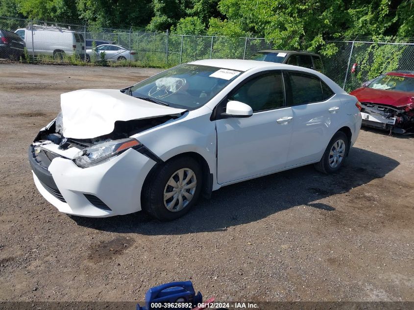 2016 TOYOTA COROLLA L/LE/LE PLS/PRM/S/S PLS - 2T1BURHE0GC513833