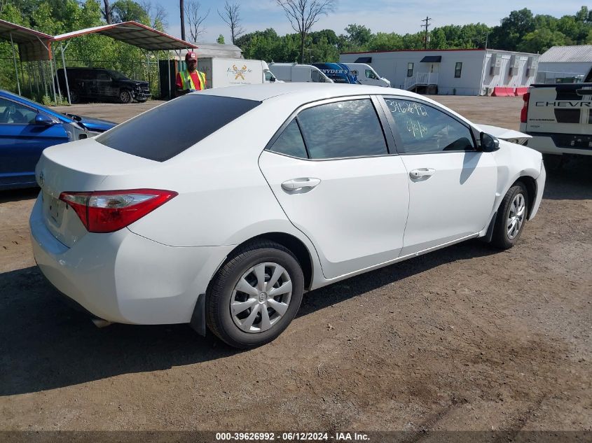 2016 TOYOTA COROLLA L/LE/LE PLS/PRM/S/S PLS - 2T1BURHE0GC513833