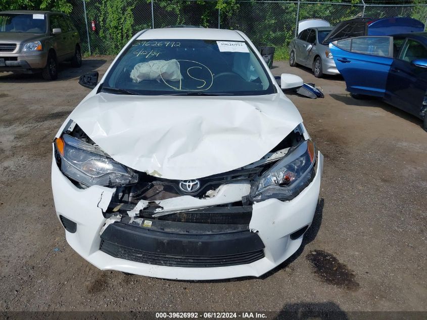 2016 TOYOTA COROLLA L/LE/LE PLS/PRM/S/S PLS - 2T1BURHE0GC513833