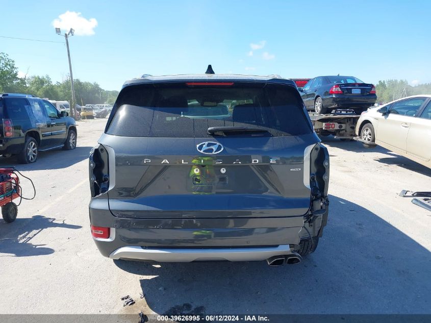 2022 Hyundai Palisade Limited VIN: KM8R5DHE4NU485383 Lot: 39626995