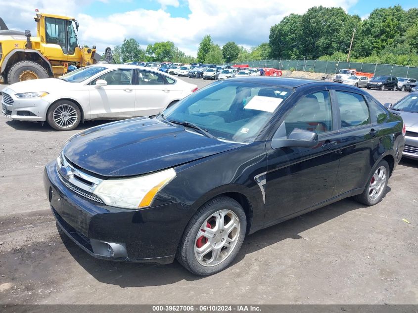 2008 Ford Focus Se/Ses VIN: 1FAHP35N98W178301 Lot: 39627006