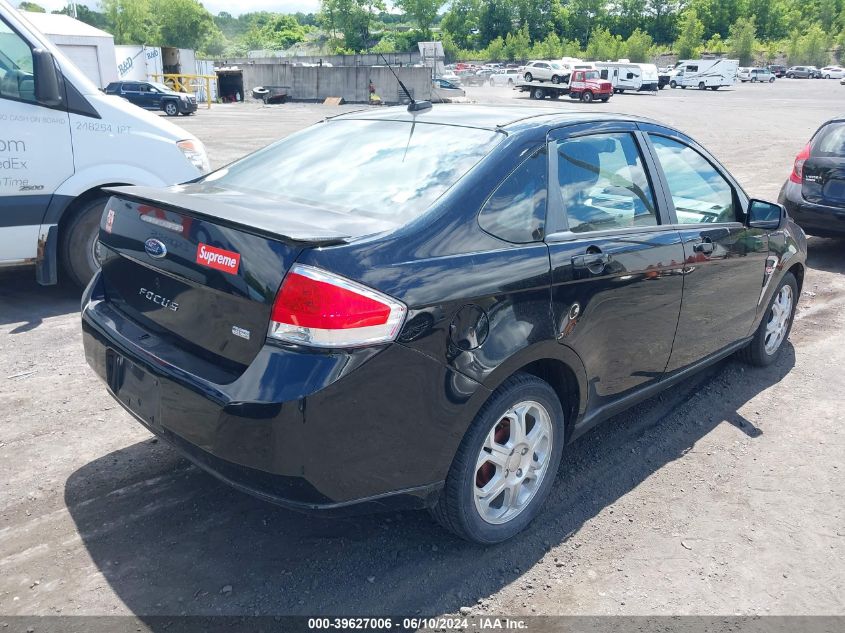 2008 Ford Focus Se/Ses VIN: 1FAHP35N98W178301 Lot: 39627006