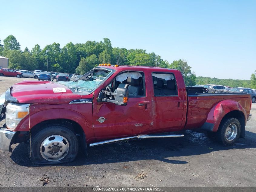 2014 Ford F-350 Lariat VIN: 1FT8W3DTXEEA95653 Lot: 39627007