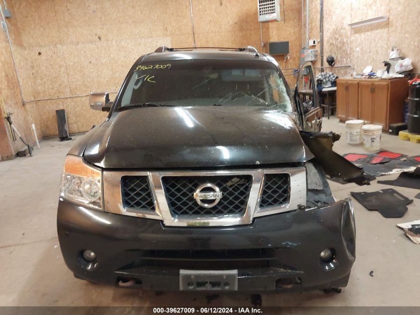 2010 Nissan Armada Platinum VIN: 5N1AA0NC5AN609976 Lot: 39627009