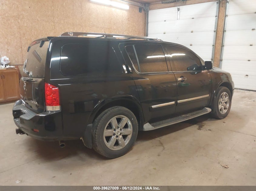 2010 Nissan Armada Platinum VIN: 5N1AA0NC5AN609976 Lot: 39627009