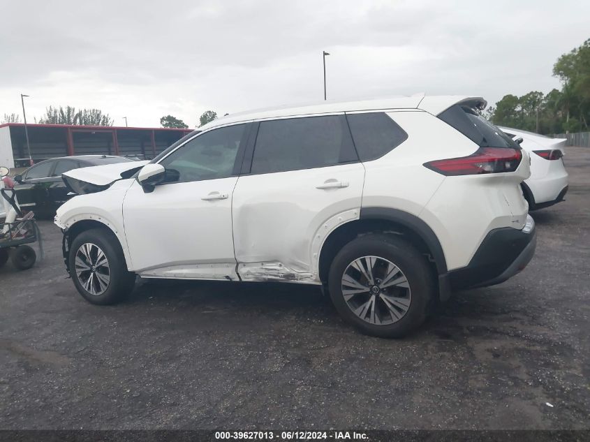 2021 Nissan Rogue Sv Intelligent Awd VIN: 5N1AT3BB2MC811956 Lot: 39627013