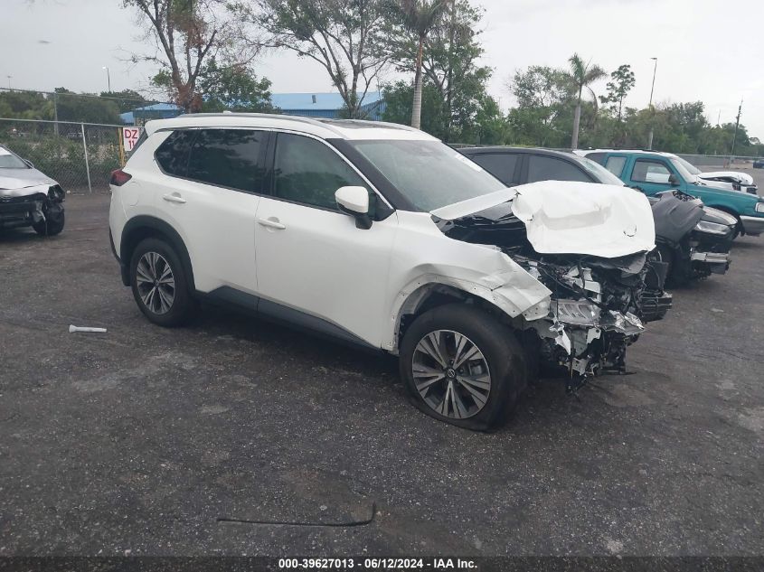 2021 Nissan Rogue Sv Intelligent Awd VIN: 5N1AT3BB2MC811956 Lot: 39627013