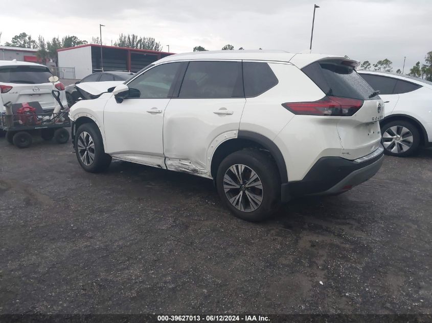 2021 Nissan Rogue Sv Intelligent Awd VIN: 5N1AT3BB2MC811956 Lot: 39627013