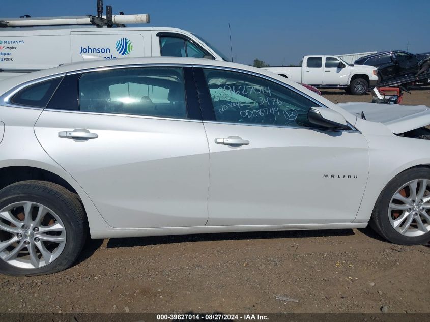 2018 Chevrolet Malibu Lt VIN: 1G1ZD5ST3JF193476 Lot: 39627014