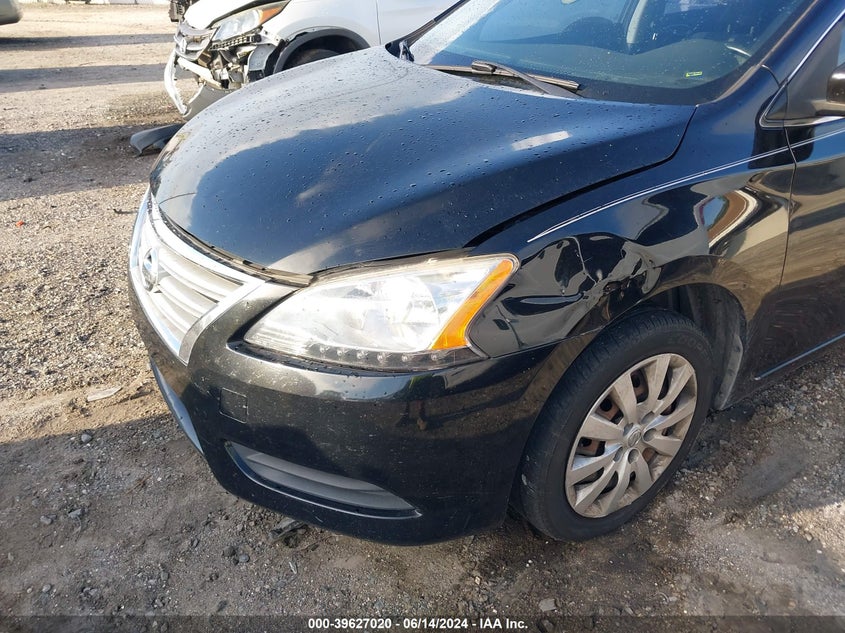 2014 Nissan Sentra Sv VIN: 3N1AB7AP8EY200823 Lot: 39627020