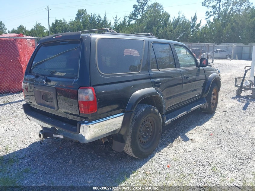 2000 Toyota 4Runner Sr5 V6 VIN: JT3GN86R9Y0176727 Lot: 39627022