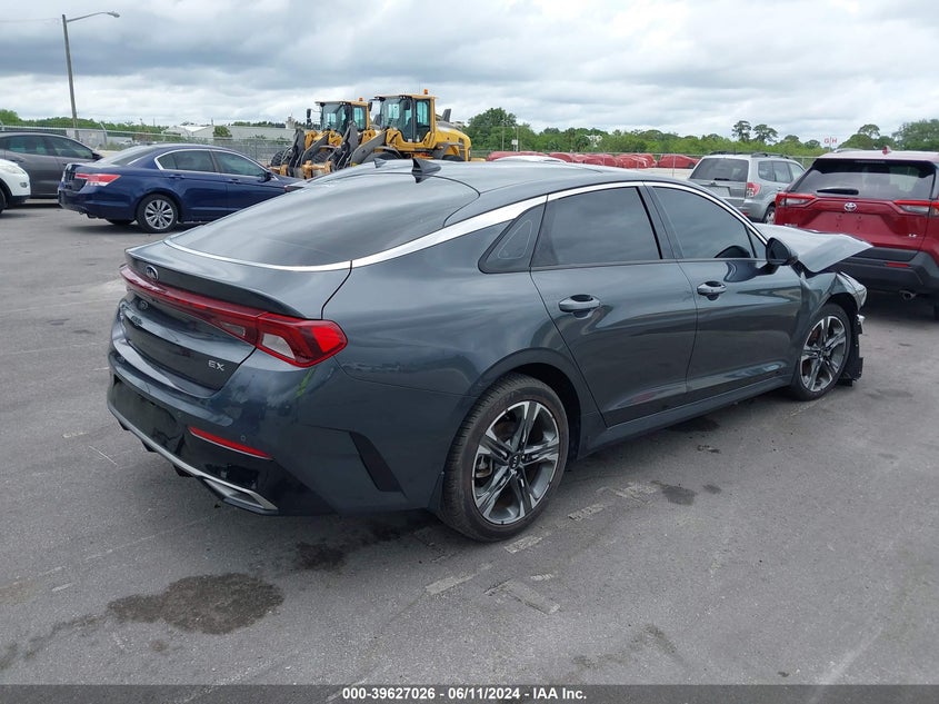 2021 Kia K5 Ex VIN: 5XXG34J28MG029666 Lot: 39627026