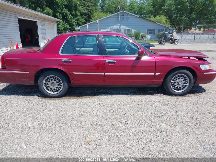 2002 Mercury Grand Marquis Gs VIN: 2MEFM74W32X608054 Lot: 39627033