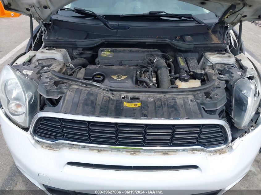 2012 Mini Cooper S Countryman VIN: WMWZC5C51CWL57995 Lot: 39627036