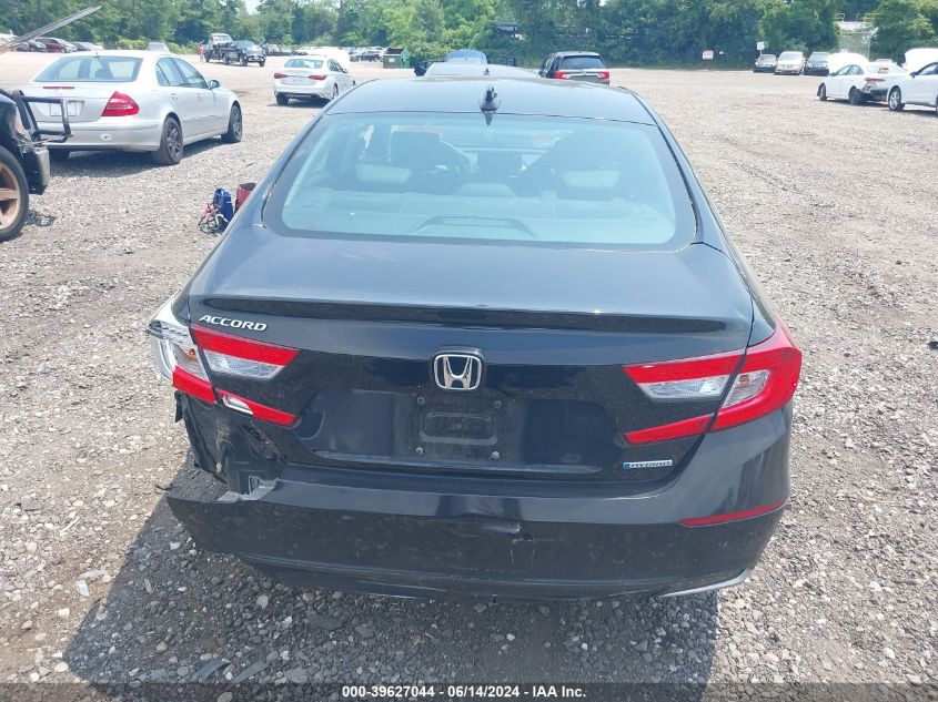 2019 Honda Accord Hybrid Ex-L VIN: 1HGCV3F56KA001977 Lot: 39627044