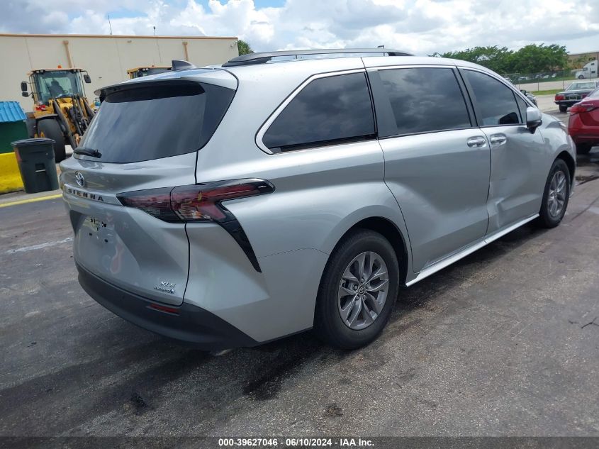 2024 Toyota Sienna Xle VIN: 5TDYRKEC7RS182927 Lot: 39627046