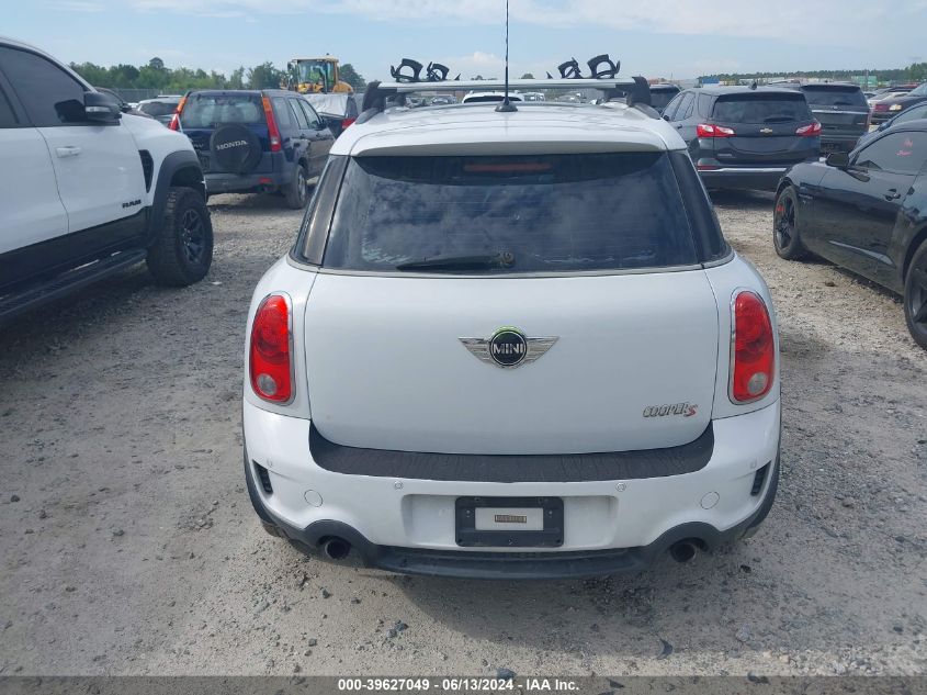 2012 Mini Cooper S Countryman VIN: WMWZC5C56CWL61220 Lot: 39627049