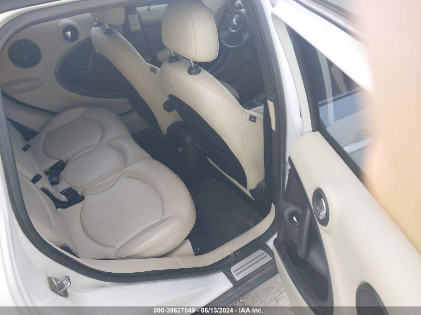 2012 Mini Cooper S Countryman VIN: WMWZC5C56CWL61220 Lot: 39627049