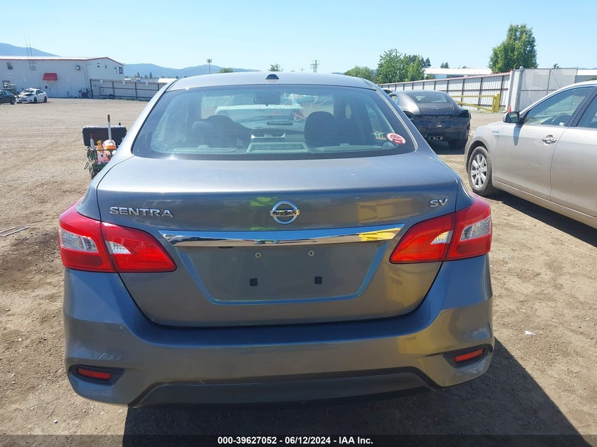 2016 Nissan Sentra Fe+ S/S/Sl/Sr/Sv VIN: 3N1AB7AP2GL666442 Lot: 39627052
