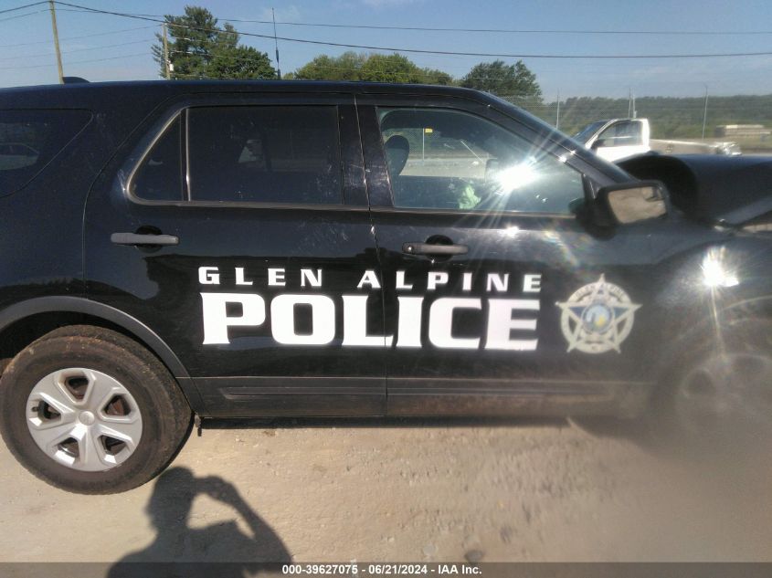 2017 Ford Utility Police Interceptor VIN: 1FM5K8AR0HGD93802 Lot: 39627075