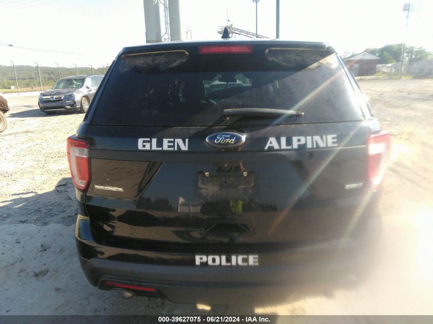 2017 Ford Utility Police Interceptor VIN: 1FM5K8AR0HGD93802 Lot: 39627075