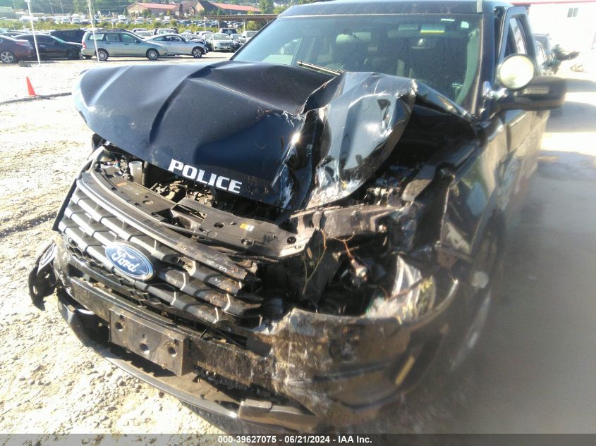 2017 Ford Utility Police Interceptor VIN: 1FM5K8AR0HGD93802 Lot: 39627075