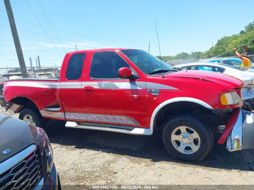 1999 Ford F-150 Lariat/Xl/Xlt VIN: 1FTRX08W2XKB50024 Lot: 39627090