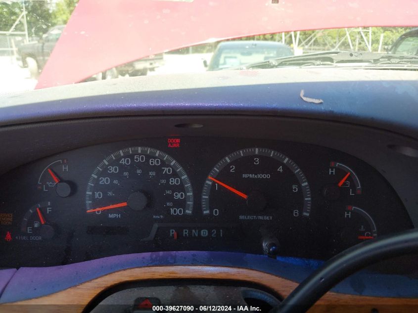 1999 Ford F-150 Lariat/Xl/Xlt VIN: 1FTRX08W2XKB50024 Lot: 39627090