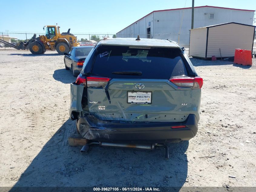 2T3W1RFV2MW123914 2021 Toyota Rav4 Xle
