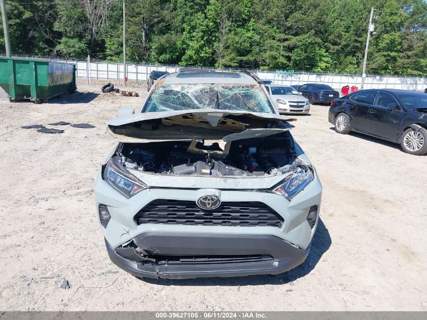 2T3W1RFV2MW123914 2021 Toyota Rav4 Xle